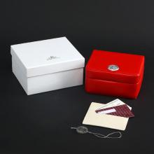 Omega Ladymatic Indici Di Diamanti Pieno Oro Rosa Con Quadrante Bianco-Lady Dimensioni (scatole Regalo Incluso)