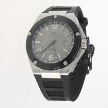 IWC InGenieur Working GMT Automatic with Gray Dial-Rubber Strap-1
