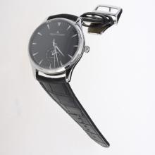 Jaeger-Lecoultre Master Control 29J Automatic with Black Dial-Leather Strap
