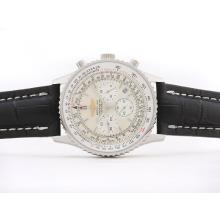 Breitling Navitimer Lavoro Cronografo Con Quadrante Bianco - Stick Marcatura