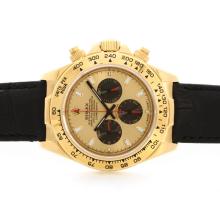 Rolex Daytona Di Lavoro Chronograph18K Oro Giallo Cassa Dorata Quadrante